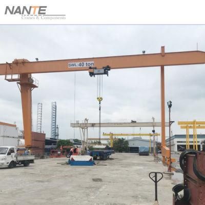 40t L Type Single Girder Gantry Crane for Industrial Area