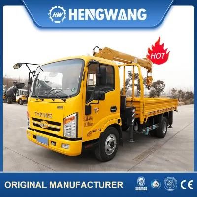 New Truck Mounted Crane 8t 10t Mobile Hydraulic Crane for Sale