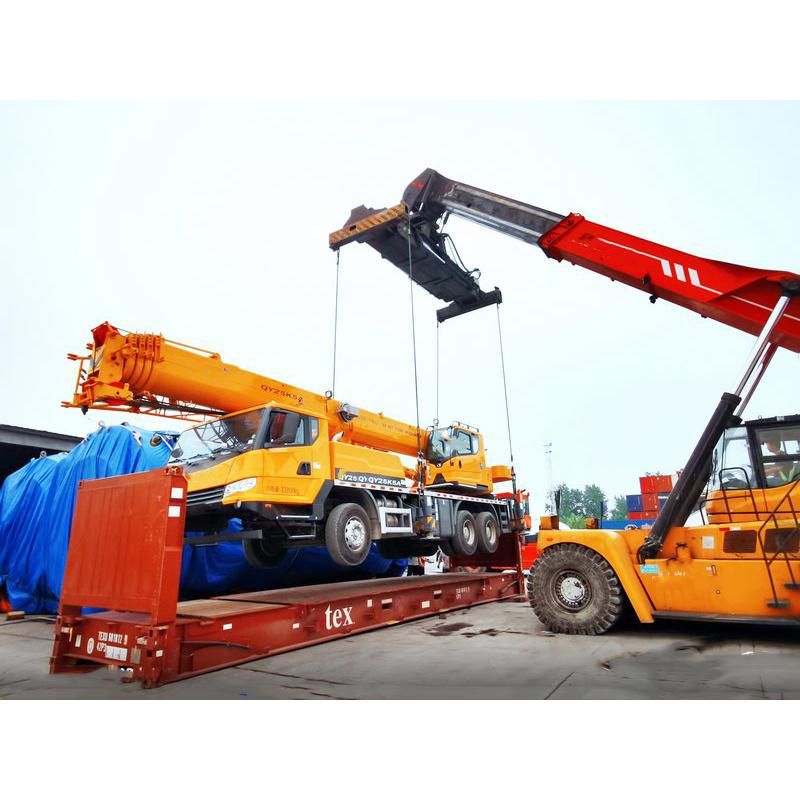 Hot Model 25 Ton Truck Mobile Crane Qy25K5l Qy25K5a in Uzbekistan