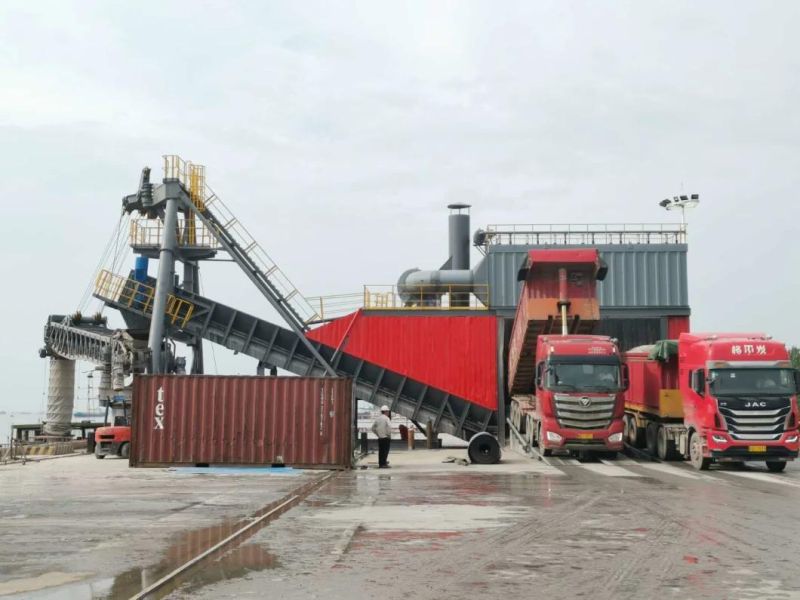 Continuous Ship Loader for Bulk Materiel Conveying