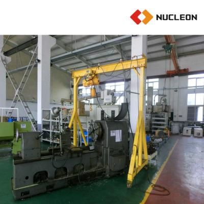 Indoor Workstation 250 Kg 300 Kg 500 Kg Free Standing Portable Gantry Lifter