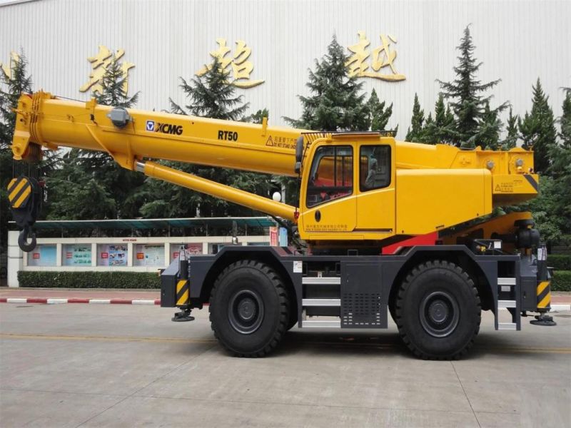 90ton Rough-Terrain Crane Rt90u with China Best Seller