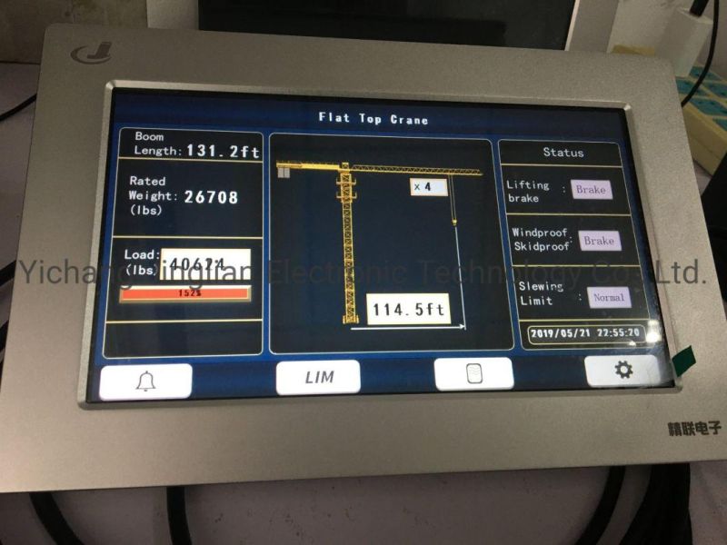 Comansa Flat Top Tower Crane Load Limiter