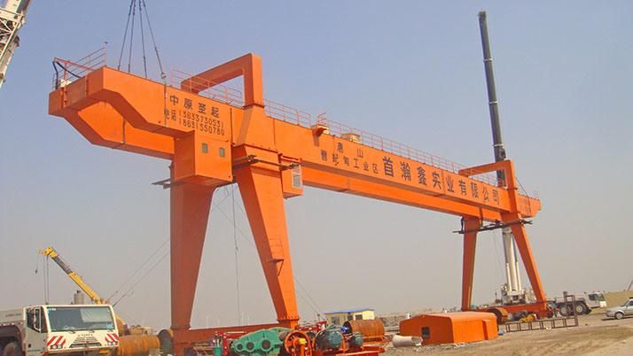 Double (Single) Girder Gantry Crane 10-300t Outdoor Heavy Duty Crane