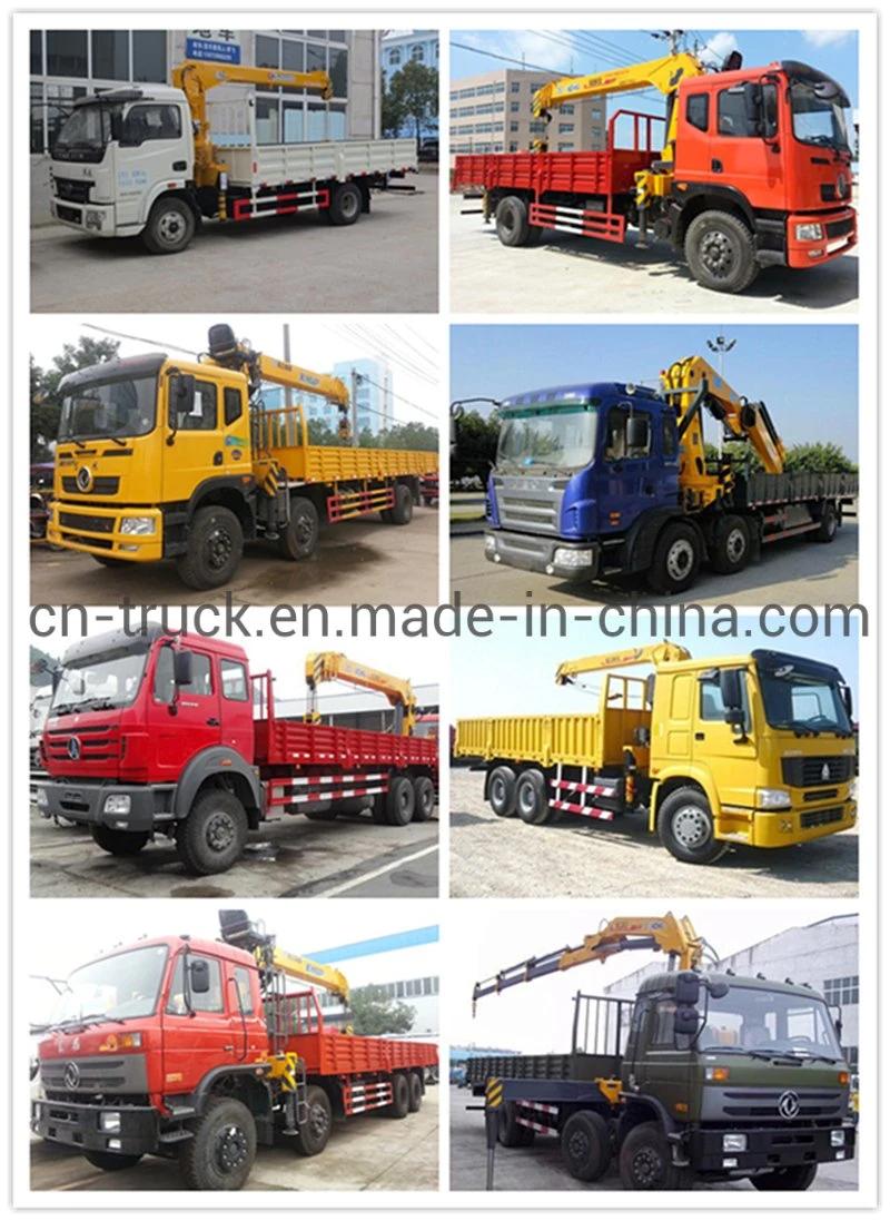 China New Factory Sales Shacman 8X4 12t 14t 16t 20t Truck Crane