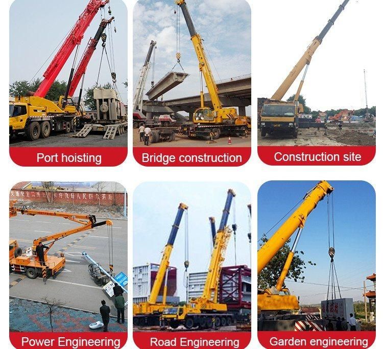 China Best Prices 12t Crane Truck Crane Hydraulic Engine Crane Boom Length 15.5m Cranes