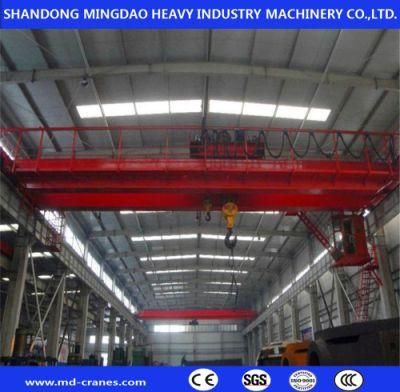 Mingdao Crane Brand 25ton 40 Ton Double Girder Bridge Crane for Materials Lifting