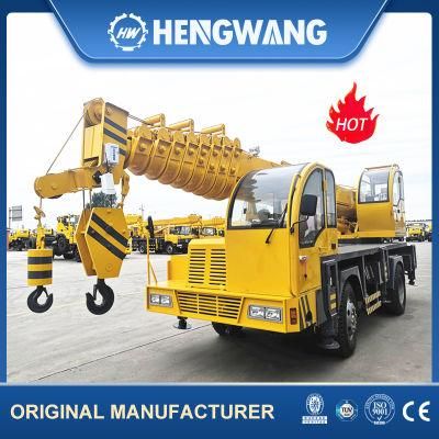 Small 6 Ton Mounted Truck Self-Made Truck Crane with Famous Engine