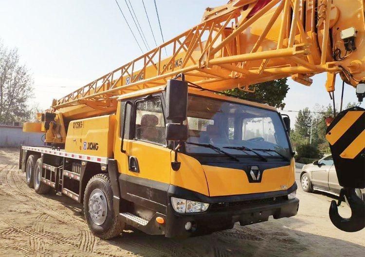 Good Condition Construction Works Qy25K5-I Used Mobile Crane 25 Ton Second Hand Truck Crane