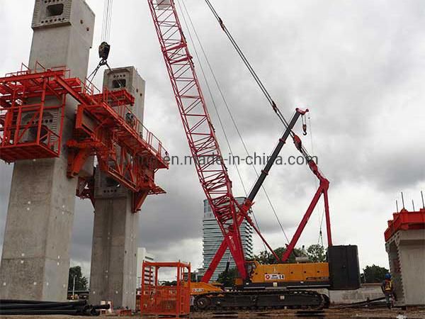 Lifting Machine Scc1000A 100t Crawler Crane with 64m Boom Length