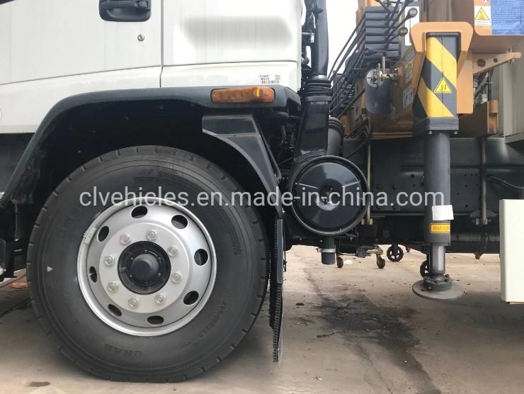 Isuzu 6X4 300HP 6ton Telescopic Straight Arm Crane Boom Truck for Construction Machinery