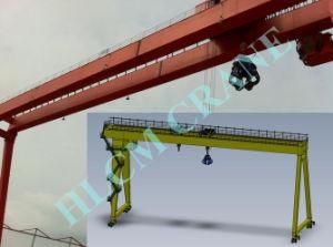 Gantry Crane for Scrap Yard China Hlcm Brand Double/Single Girder Heavy Duty Type Gantry Crane