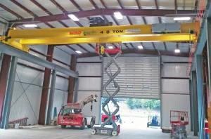 Workshop Travelling Double Girder Bridge Crane From China