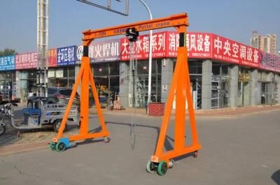 Manually Gantry Movable Gantry Crane Aluminium