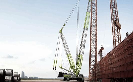 120 Ton Zoomlion T2850-120V Tower Crane 266.5m Cheap Price