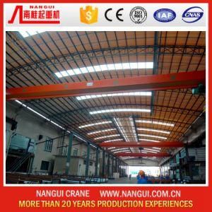 Warehouse and Factory 15t Single Girder Overhead Crane