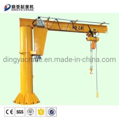 Dy Wholesale 360 Degrees Warehouse 1t 2t 3t 4t 5t Workshop Jib Crane