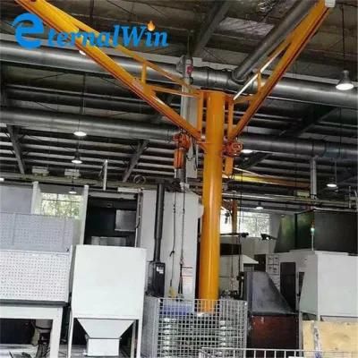 Wall Mounted Jib Crane with Wire Rope Hoist