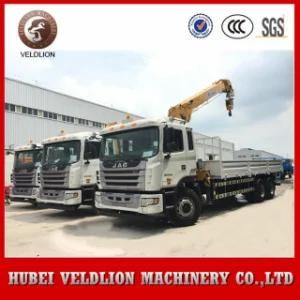 Telescopic Boom Truck Crane JAC 10ton Truck Mounted Crane, 12 Ton Truck with Crane