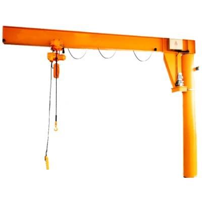 Pillar Jib Cantilever Crane 0.25t 360 Degree Rotation for Sale