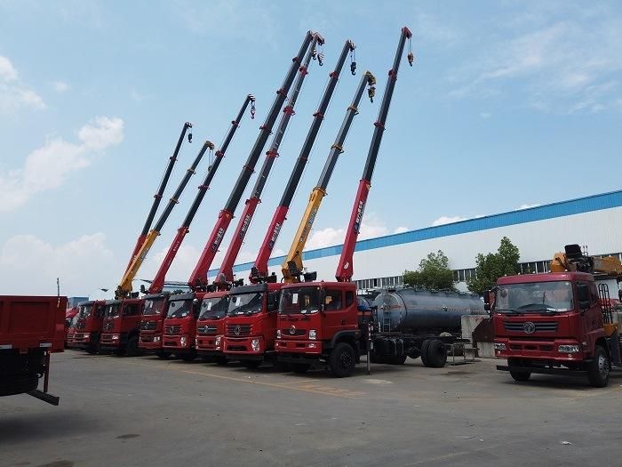 China Factory Price Crane Truck 3 T-20 Tons Clw Brand Straight Telescopic and Folding Knuckle Boom Cranes Upper Body Structure on Sale