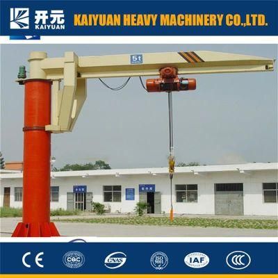 1t, 2t, 3t, 5t, Hot Salesportal Fixed Jib Crane with Electric Hoist