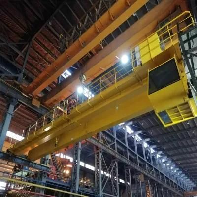 Indoors Double Girder Beam Overhead Bridge Crane