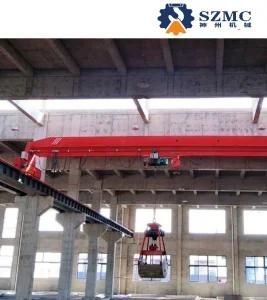 Steel Factory Use 3ton Grab Bucket Bridge Crane