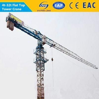 6t Jib 52m Topless Construction Building Tower Crane