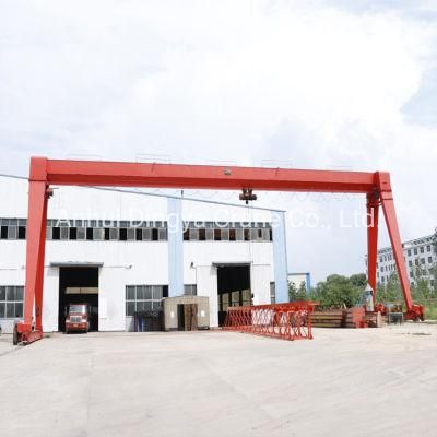 Wire Rope Hoist Electric Wireless Control 10 Ton Gantry Crane for Sale