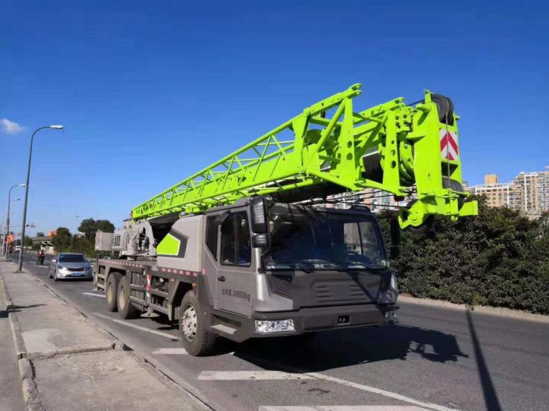 Powerful 35t Hot Truck Crane for Lifting Work in Uzbekistan Ztc350h562