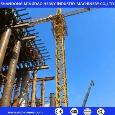 SGS Certificate 5013 6 Ton Top Kit Tower Crane for Construction Building