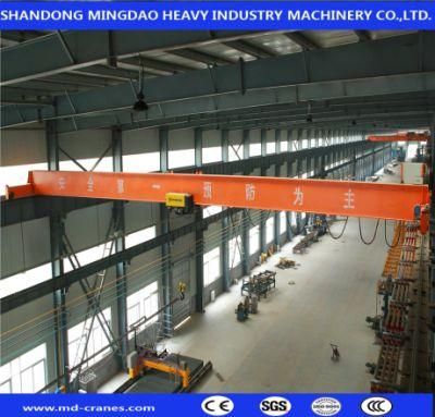 5 Ton Europe Style European Single Girder Workshop Overhead Traveling Bridge Crane Price with Anti-Derailment Device