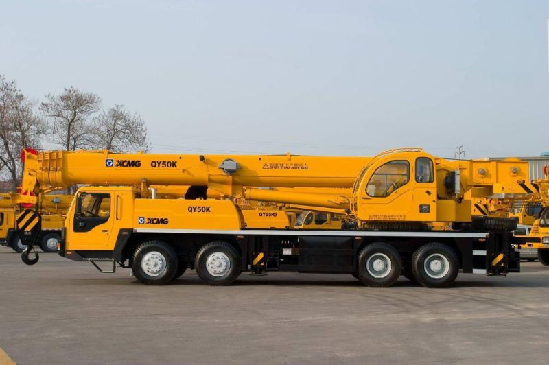 China EXW Price Xuzhou Official Xuzhou Latest 50ton Truck Crane Qy50ka