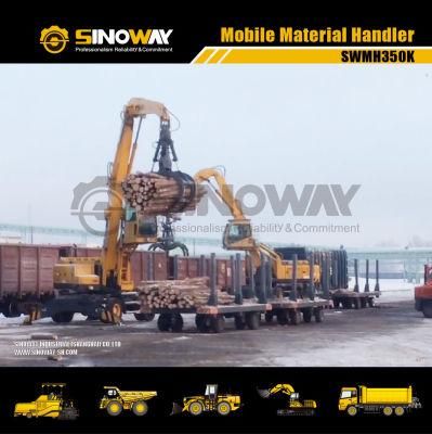 Chinese 35ton Wheeled Material Handler for Wharf Bulk Handling
