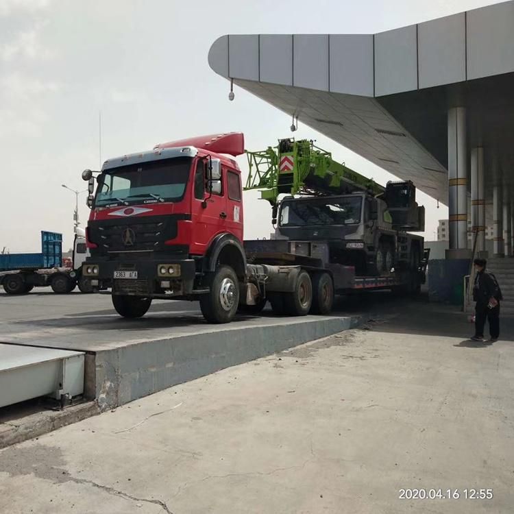 Zoomlion New 50/ 55 Ton Mobile Hydraulic Pickup Truck Crane Truck+Cranes for Sale Cheap Price Qy55V