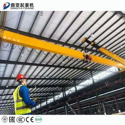 Dy High Quality 3ton 5ton 10ton 16ton Ld Lh Electric Single Girder Warehouse Overhead Bridge Crane Price