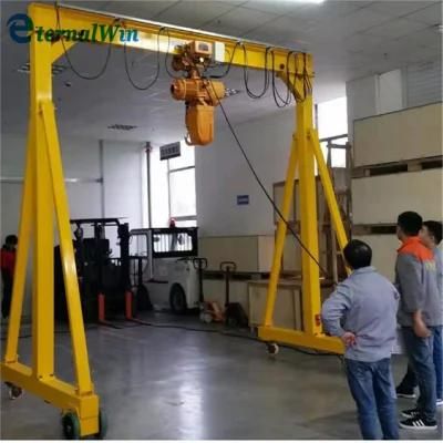 High Quality Single Girder Small Gantry Crane Price Manufacturer