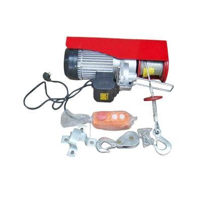 Mini Electric Wire Rope Hoist 1050W PA-500 Made in China