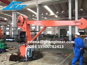 Stiff Boom Hydraulic Marine Deck Crane