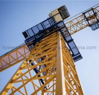 China Famous Brand Construction Tower Crane Qtz63 Qtz5013 Load 6t Fixed Tower Crane