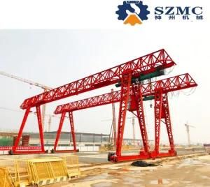 20 Ton Mhe Gantry Crane with Electric Double Hoist