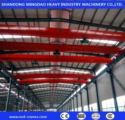 High Efficiency 10t Single Girder Overhead Crane for Philippines Customers