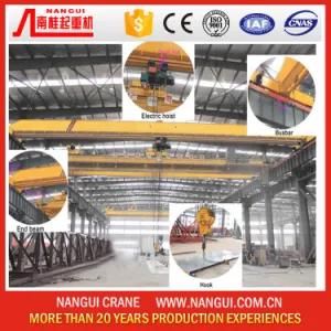 Single Girder 10 Ton Electric Overhead Crane with Hoist