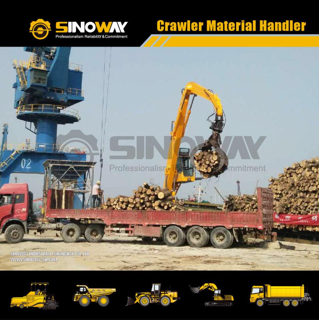 Brand New 50ton Material Handler with Rigid Cab Elevation