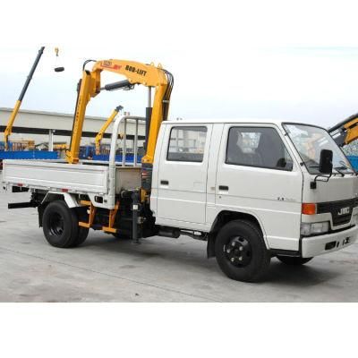Mobile Truck with Hydraulic Small Knuckle Crane for Sale