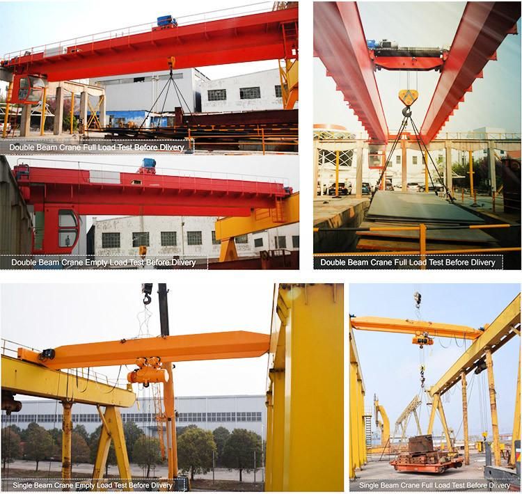 Double Girder 25 Ton 30 Ton 50 Ton Overhead Crane From Henan Supplier