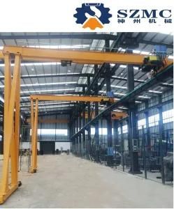 Main Product Mbh Semi Gantry Crane 10ton Factory