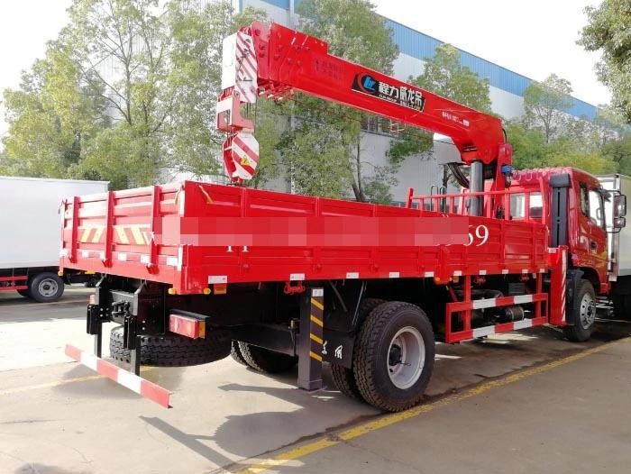 China Good Price Dongfeng 8 Tons 4*2 Truck Mounted with Clw Crane