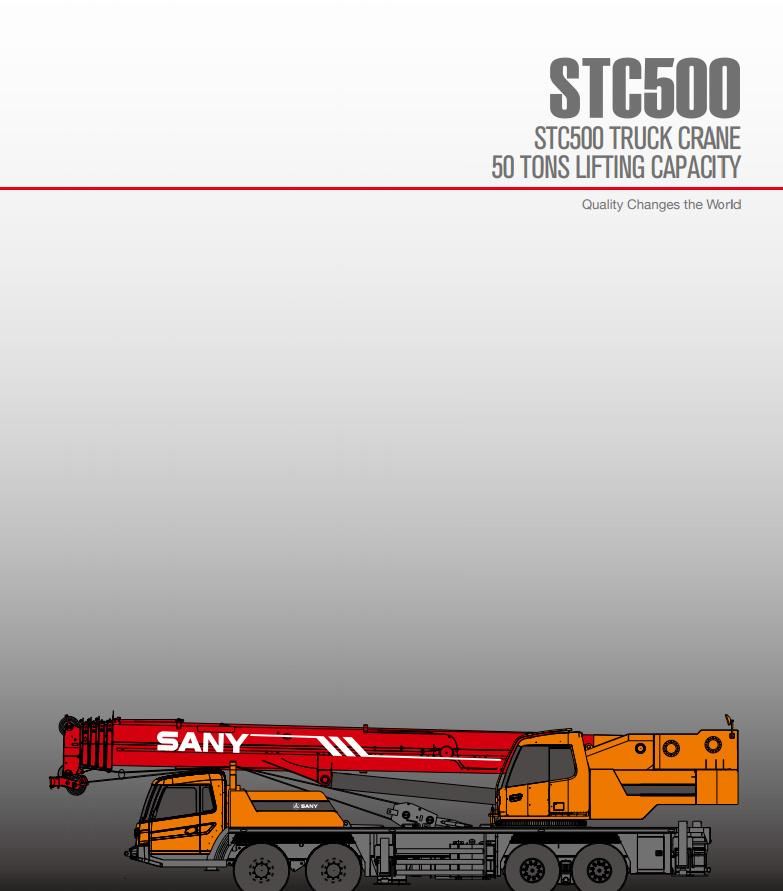 400t 400 Tons Stc4000 Truck Mobile Crane All Terrain Cranes